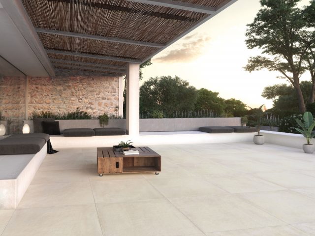 Pavimenti esterni in gr&egrave;s ad alto spessore: caratteristiche, vantaggi e soluzioni
