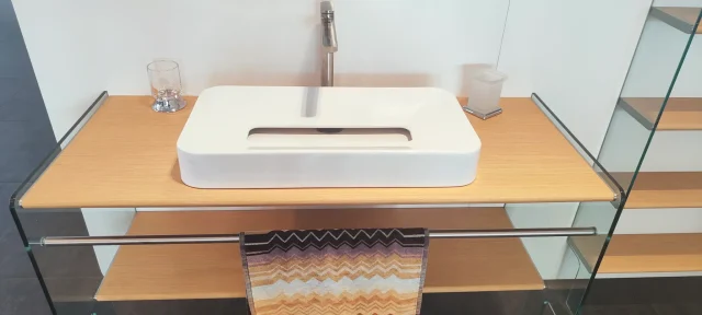 bagno nordico - esempio di lavandino in stile nordico