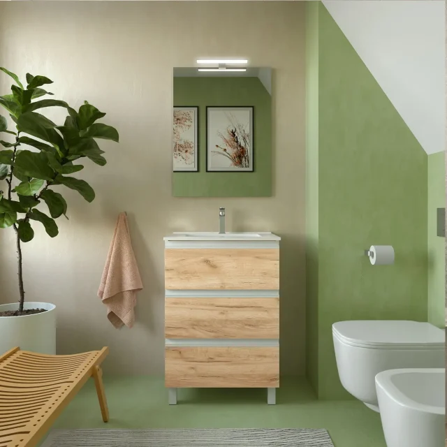 Mobili Bagno a Terra: la rivoluzione del mobile a terra