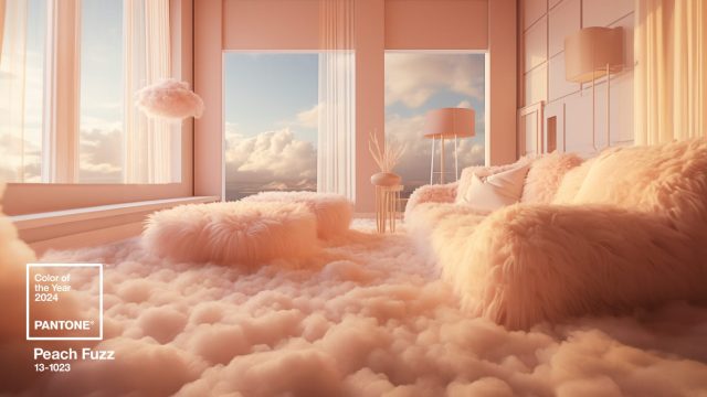Il Colore dell'Anno 2024: Peach Fuzz per un Futuro Ottimista
