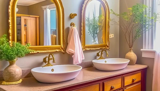 idee e consigli per un bagno liberty