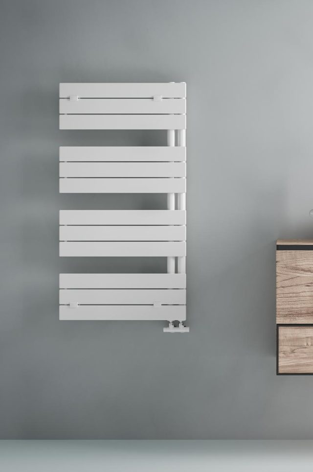 installazione di uno scalda-salviette